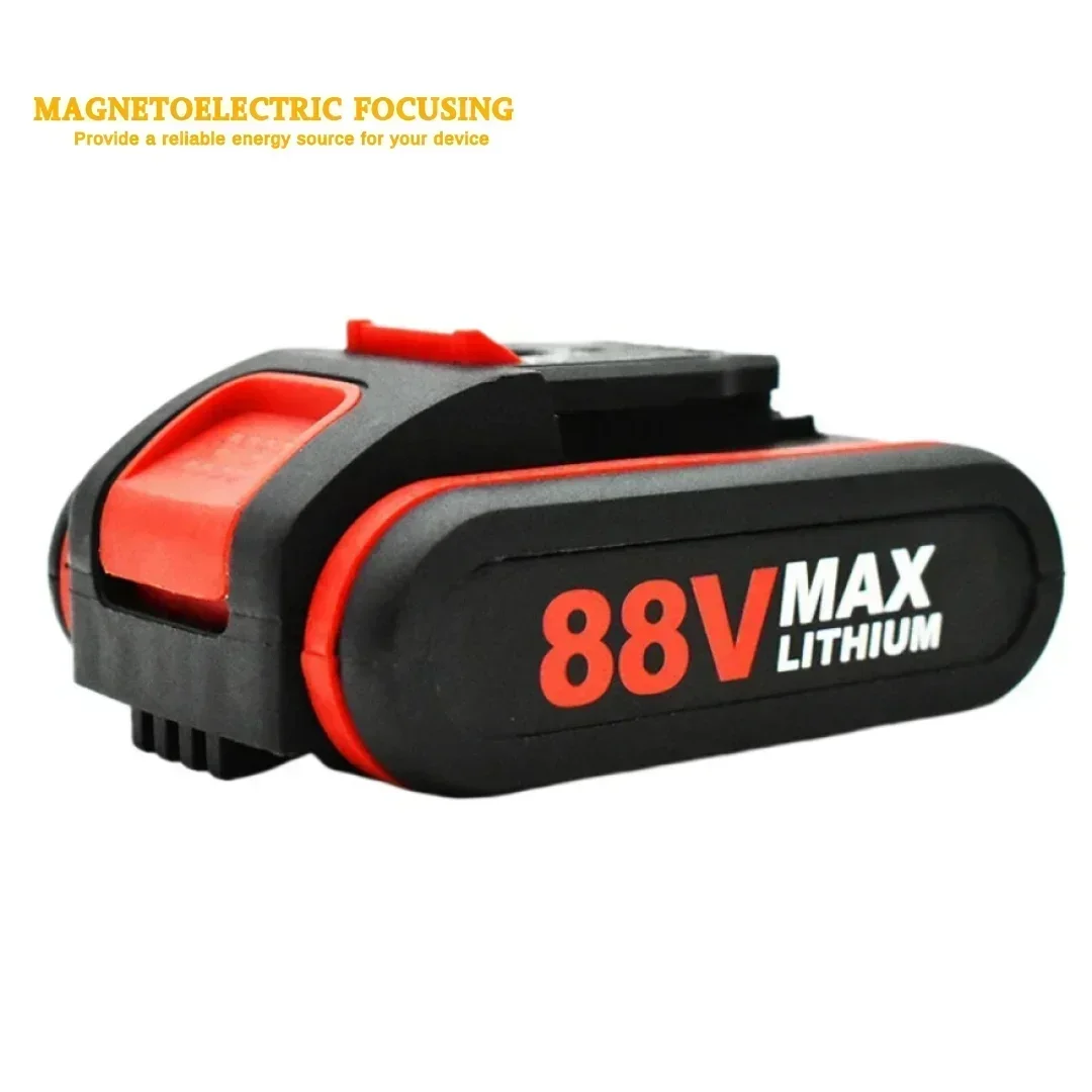 

Powerful 88V MAX Lithium Battery for Mini Chainsaws, Electric Pruners, Drills – High Capacity, Durable,Rechargeable 3500/4800mAh