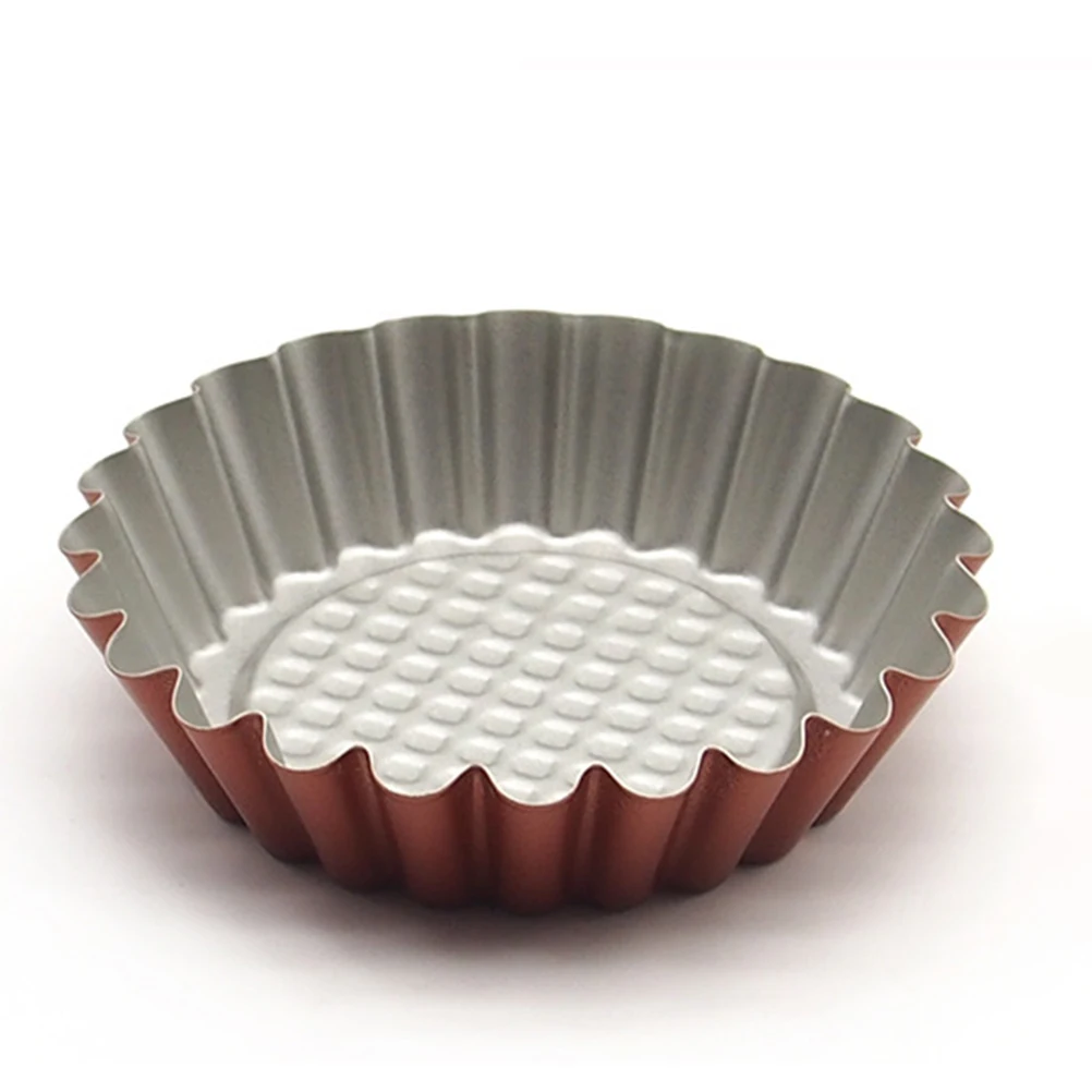 

High-Grade Flower Shape Tart Molds Nonstick Mini Pie Pans Baking Tart Molds Bakeware Tart Shells