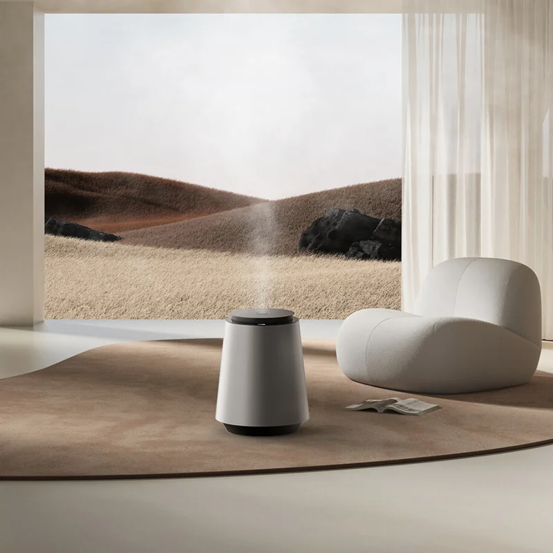 Umidificadores de chão para quarto, umidificador de ar de névoa fria para sala grande, umidade personalizada automática, capacidade enorme de 13L