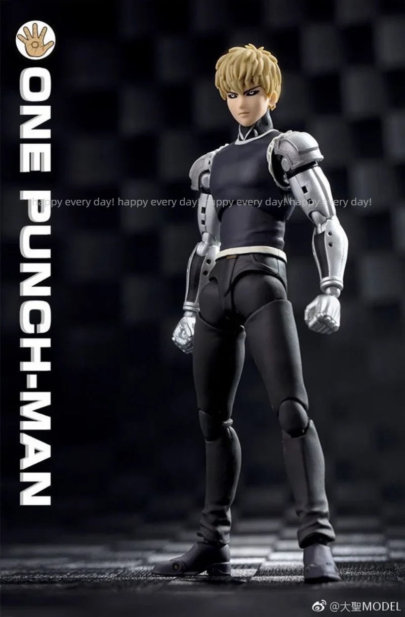 متوفر في المخزون شخصية أنيمي داسين نموذج Greattoys GT One Punch Man NEO HEROES أرقام Saitama Genos سرعة سونيك SHF PVC الشكل