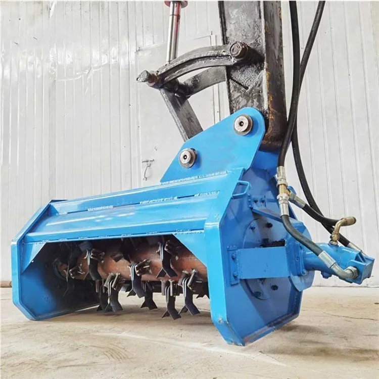 

Excavator Attachments Tractor Accessories Flail Head Hydraulic Mower Lawn Mowing Equipment