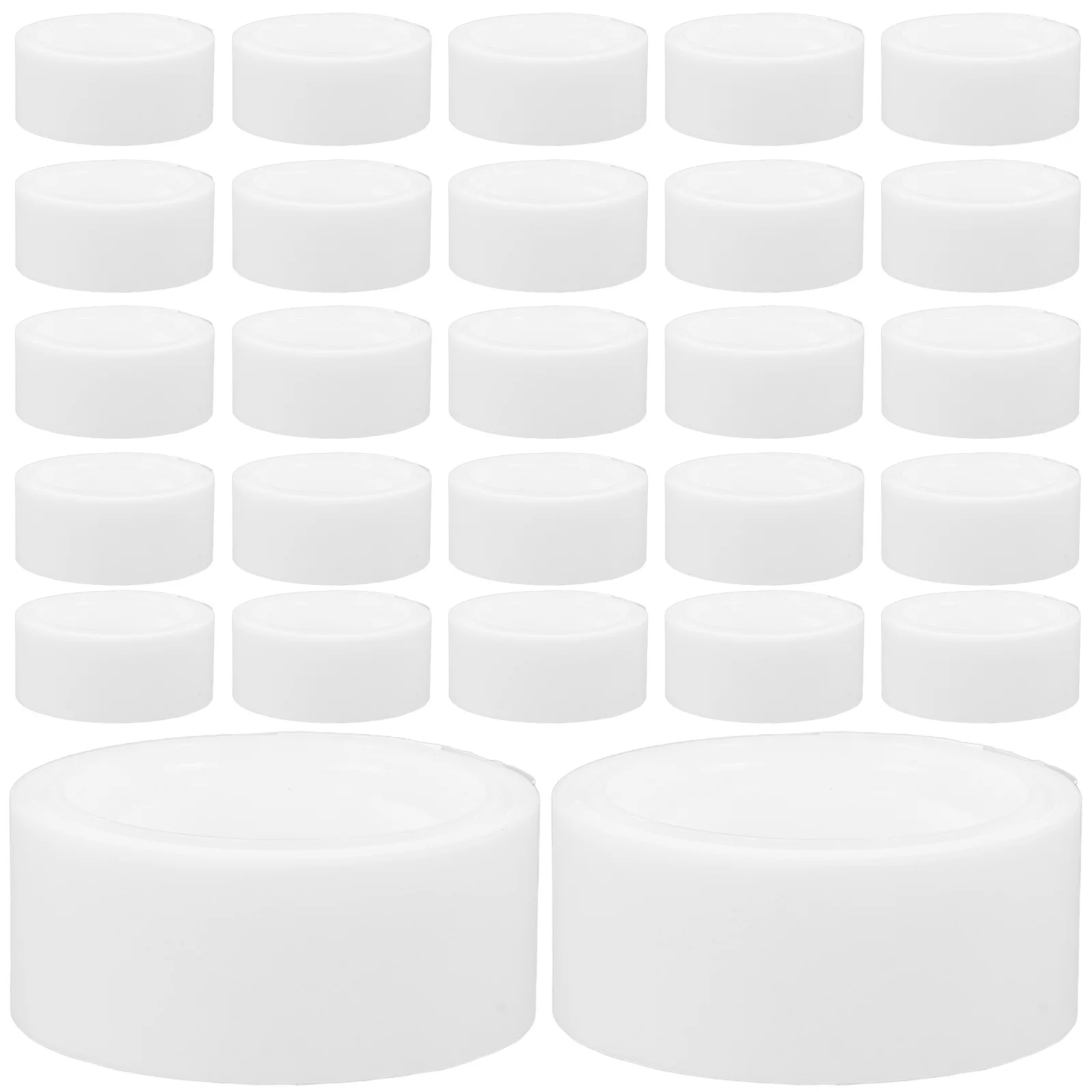 24 Rolls Permanent Adhesive Matte Tape Writable Correction for Student School Office Study Room Decoration Use