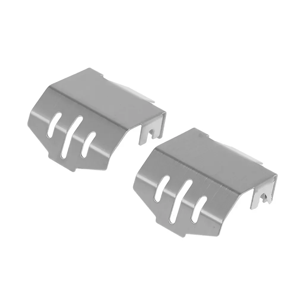 Zes-in-een Rvs Chassis Armor Set Asbeschermer Plaat voor 1/10 RC Crawler Trxs TRX-4 Metalen Upgrade Onderdelen