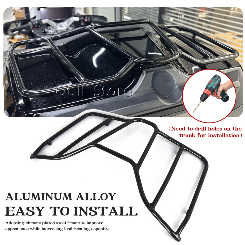 

Motorcycle Trunk Rack Top Case Luggage Carrier New For BMW R1300RT 2025 2026 R 1300 RT R 1300RT Top Box Cargo Bracket Support