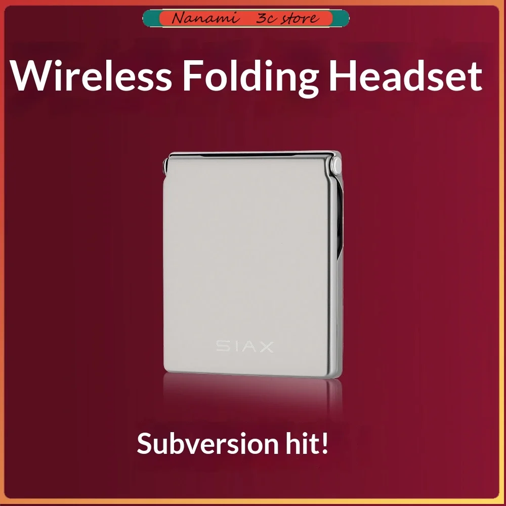 siax-fold-buds-headphones-bluetooth-54-foldable-paper-thin-portable-headset-2-in-1-clip-on-phone-case-earphones-gifts