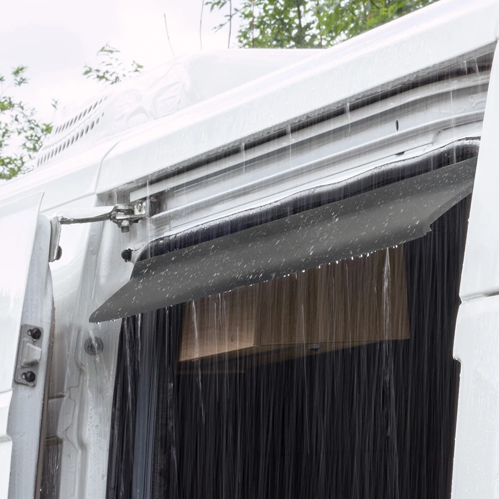 

1pcs Caravan Motorhome Camper Van Rain Deflector Rain Gutter For Fiat Ducato VW T5 T6 FORD TRANSIT Sliding Doors