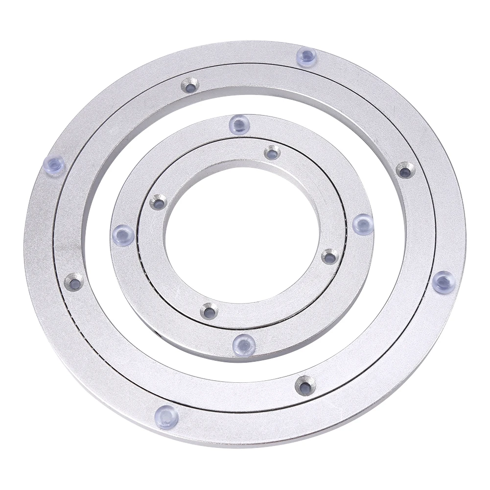 Heavy Duty Aluminium Alloy Rotating Bearing Plate Turntable Round Dining Table Table Turntable Table Bearing Round Table Bearing