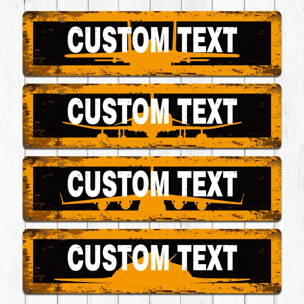 1 customized metal sign Deep corrosion engraving process Outdoor signage for forest park Multi scenario home decoration