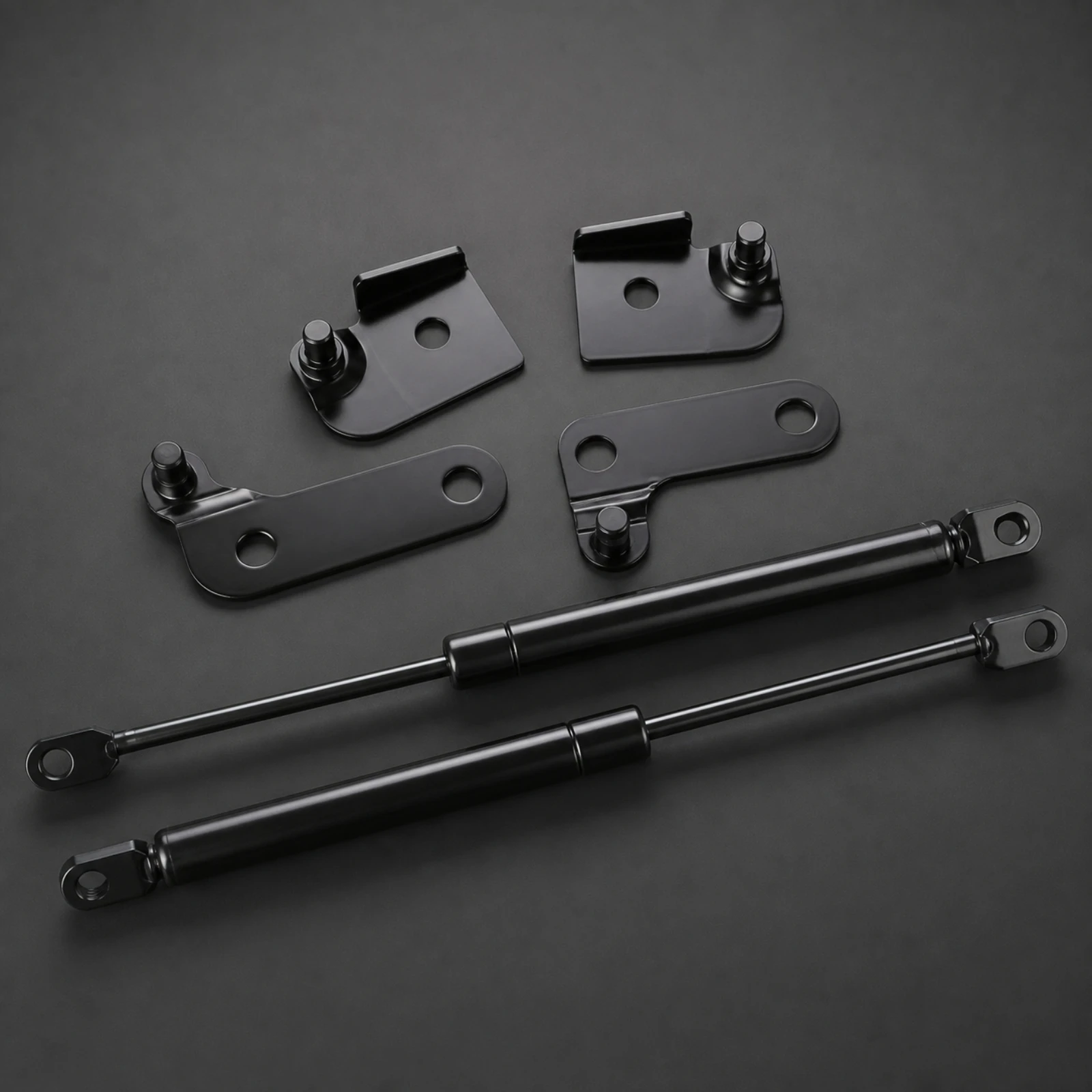 2 Pieces Mitsubishi-Compatible Triton L200 Tailgate Damping Strut Smooth Operation No-Drill Tailgate Damping System Durable