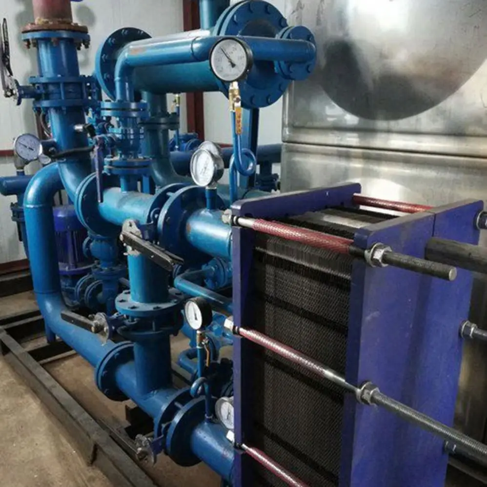 Water-to-water heat exchanger Frame plate heat exchanger