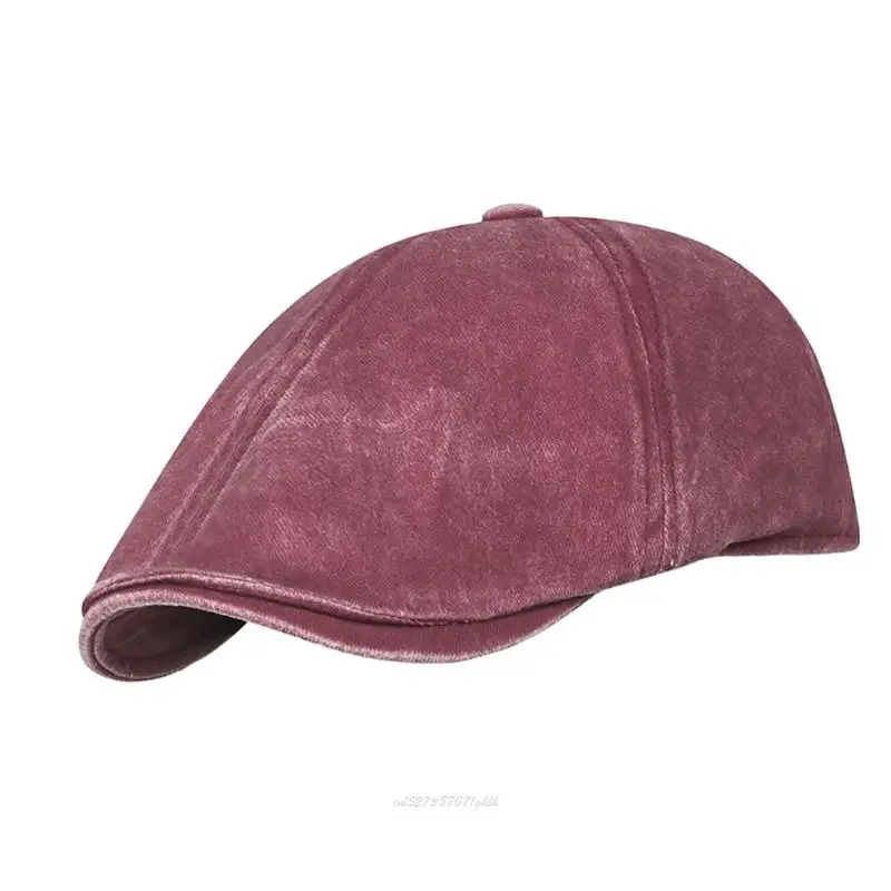 X5XA Newsboys Cap with Soft Cotton, Adjustable Size, Soft and Short Curved Brims for Women Men Unisex, Commuting and Travel Wear