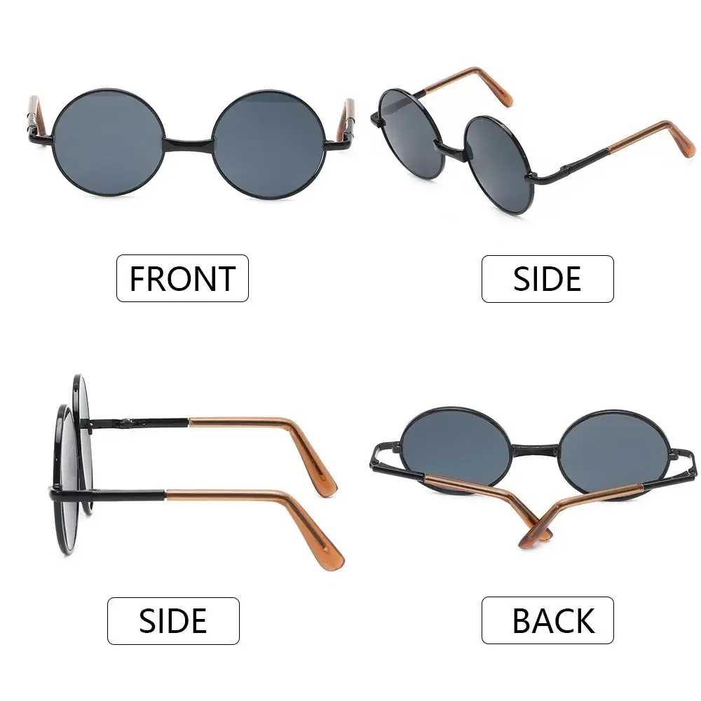 Gafas redondas para muñecas – Accesorio decorativo infantil - imagen 2