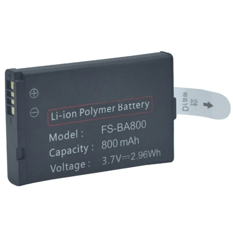 FS-BA800 ل Flysky FS-GT2B FS-GT3C بطارية تحكم عن بعد قابلة للشحن جديدة 3.7 فولت 800 مللي أمبير #2