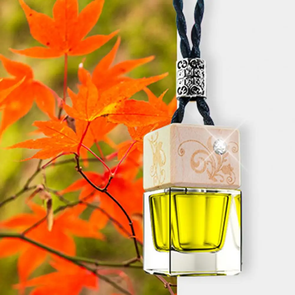 

Popular Car Fragrance Long-lasting Car Fragrances Ornamental Glass Perfume Pendant Strong Air Freshener for Drives Odor