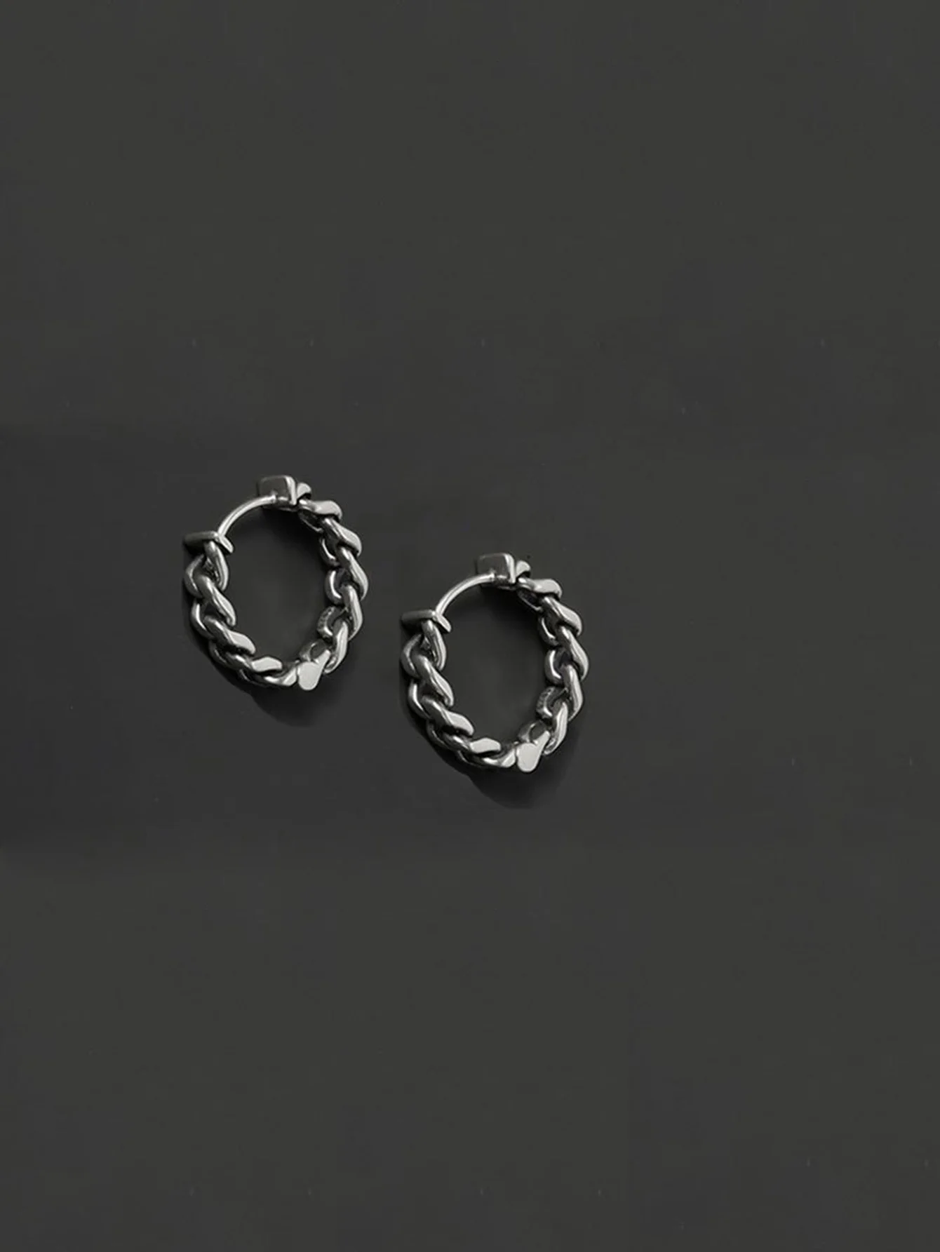 أقراط Earnail للرجال S925 من الفضة الإبرة للطلاب، أقراط مضادة للحساسية وغير قابلة للتلاشي للنساء، متعددة الاستخدامات #4