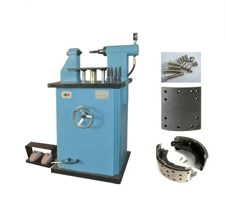 Heavy duty brake lining brake pad riveting machine riveting machine