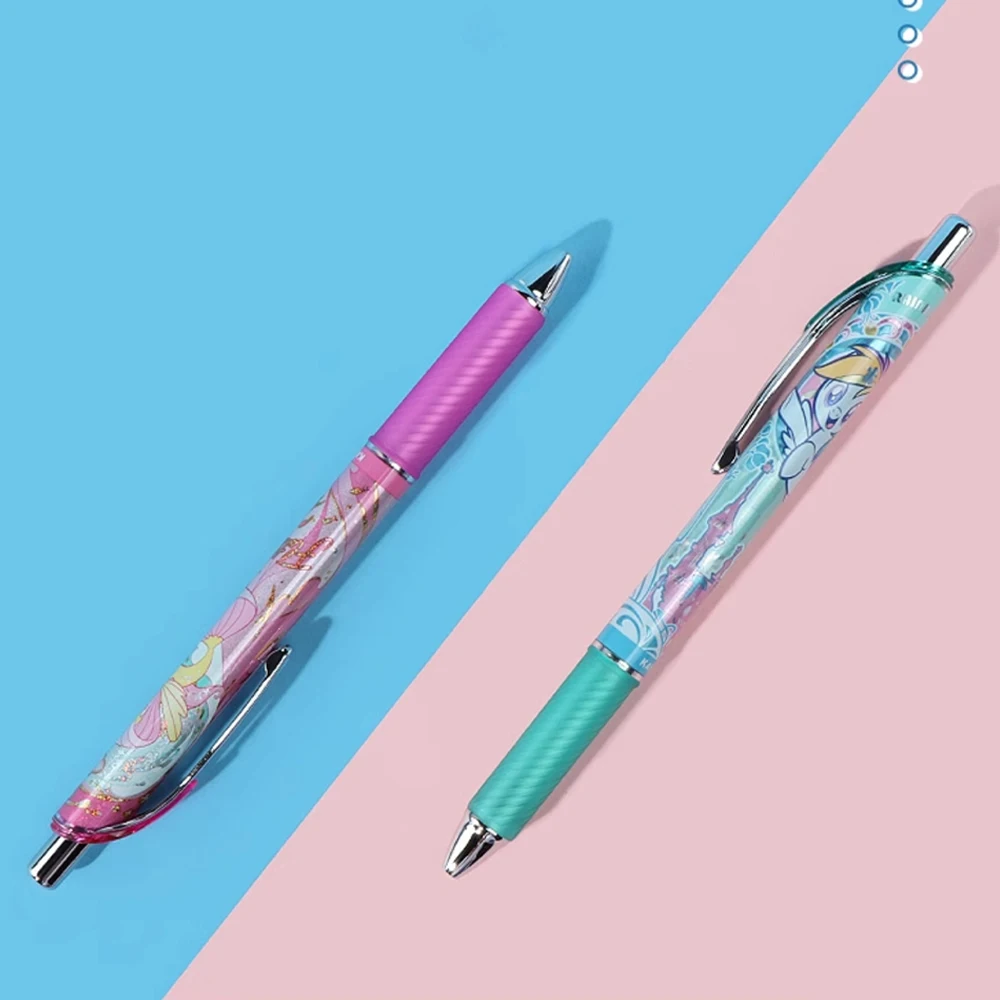 MINISO-Caneta de escrita da série My Little Pony, Twilight Sparkle, Fluttershy, Raridade, Caixa cega, Roller Ball Pen, Cartoon de Anime, Engraçado, 0.5mm