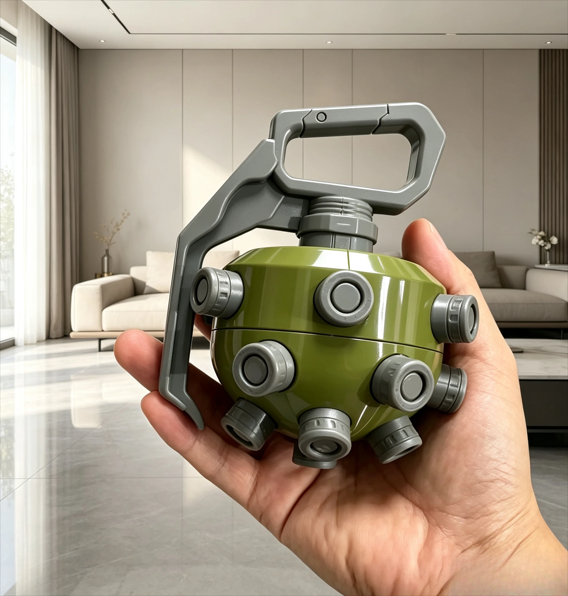 COS props Titanfall 2 Tie Yu peripheral fragmentation grenade model 1:1 3D printing restoration ornament