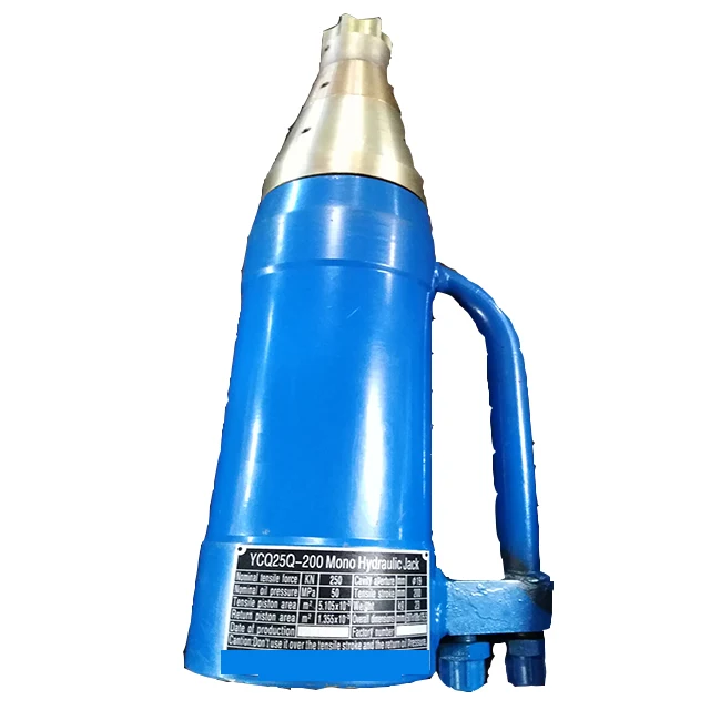 Prestressed Hydraulic Stressing Mono Jack 30tons Post Tension Equipment