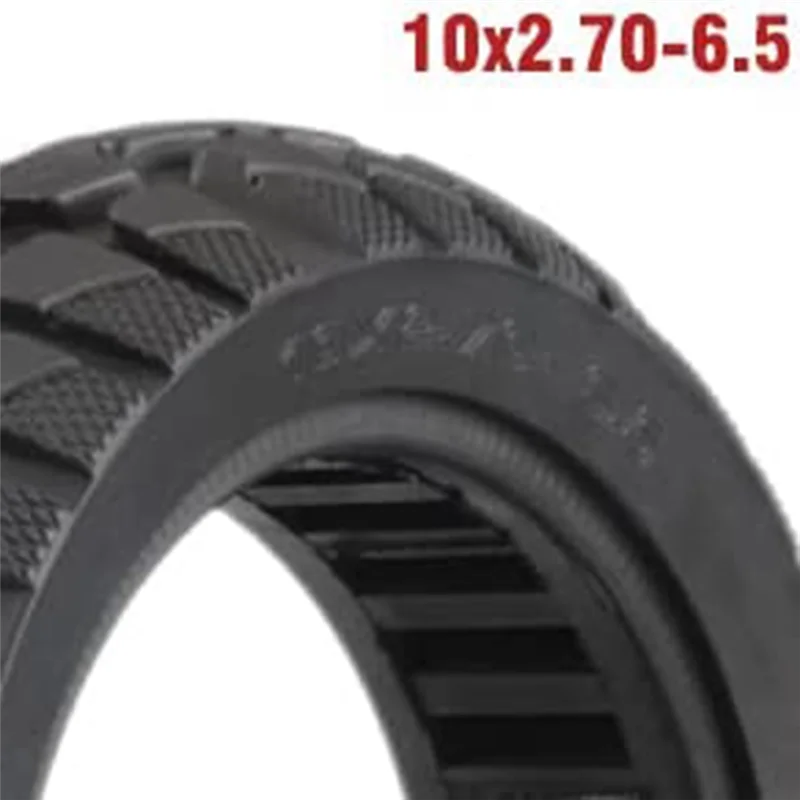 

A69P-Solid Tire 10 Inch, 10X2.70-6.5 Solid Tire Scooter Tubeless Puncture-Proof Tire, For Kugoo