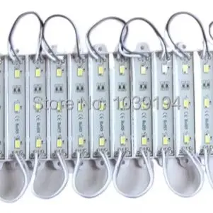 

High bright LED Modules 12V 5630 SMD 3 LED Module White cool white 6000K Waterproof IP66