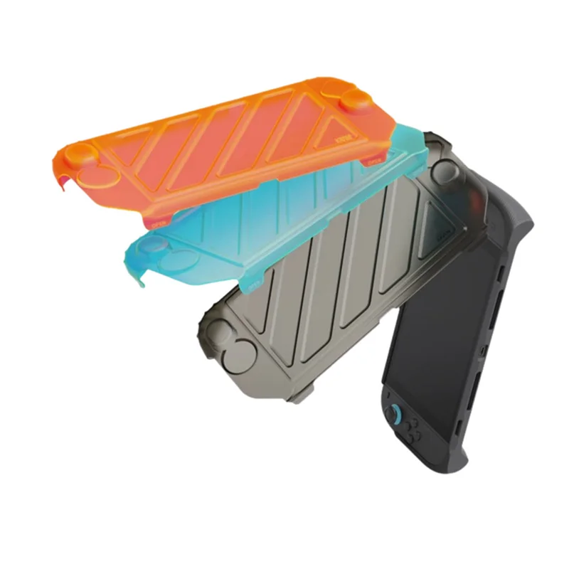 

Защитный чехол для Switch 2 + верхняя крышка, мягкий чехол из ТПУ для Nintendo Switch 2, чехол для игровой консоли A