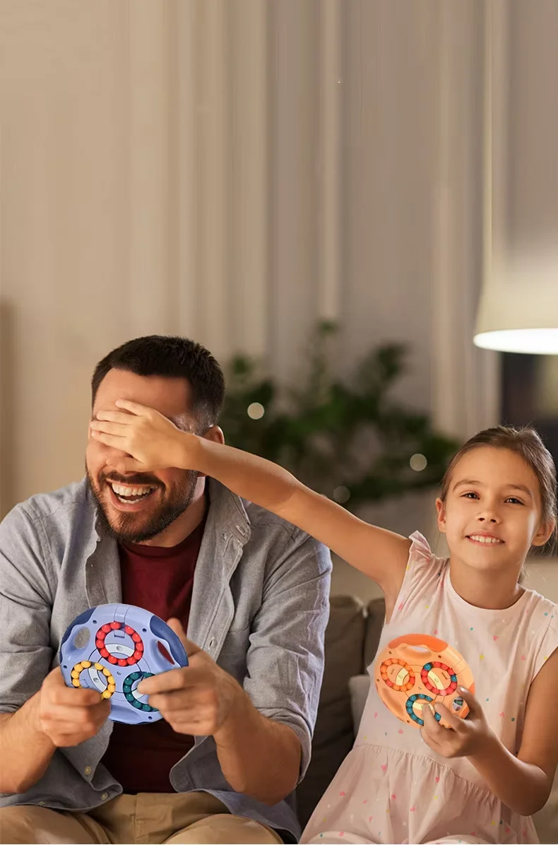 3 w 1 dzieci obrotowe magiczne fasolki kostka na czubku palca zabawki dla dzieci Spin koralik puzzle gra nauka edukacyjne dorosłe zabawki antystresowe