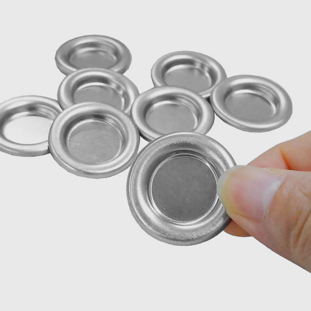 

100Pcs Metal Incense Holder Retro Style Cone Burner Compact Tray Desktop Small Plate Home Decoration Incense Cone Tray