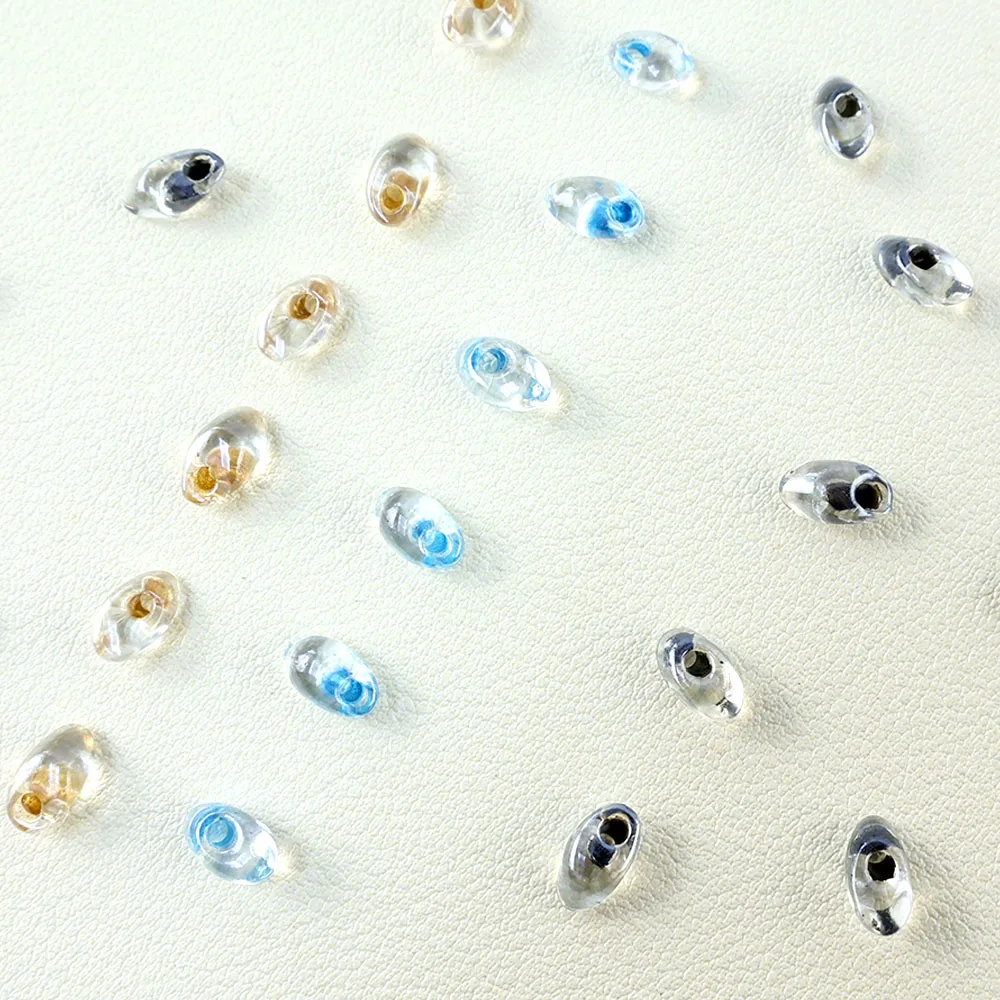 Japanische importierte Miyuki Long Magatama Perlen mit transparent gefärbtem Kern, Phoenix-Perlen, Schmuckzubehör, verwendet für die Armbandherstellung, verschiedene Ausführungen. – Detail 3