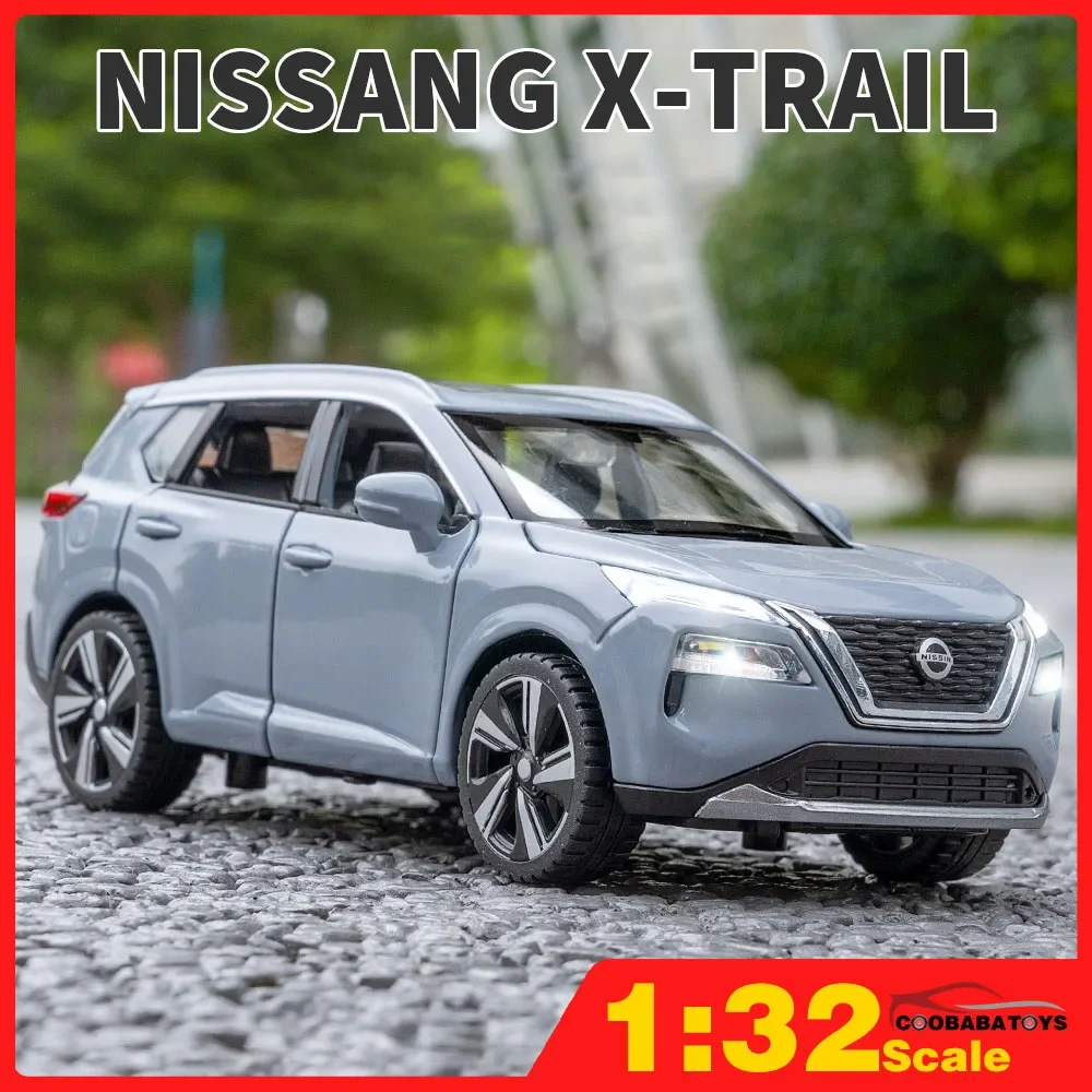 

Scale 1/32 Nissan X-Trail Suv Metal Diecast Alloy Toy Car Model Trucks For Boys Children Kids Toys Vehicles Hobbies Collection