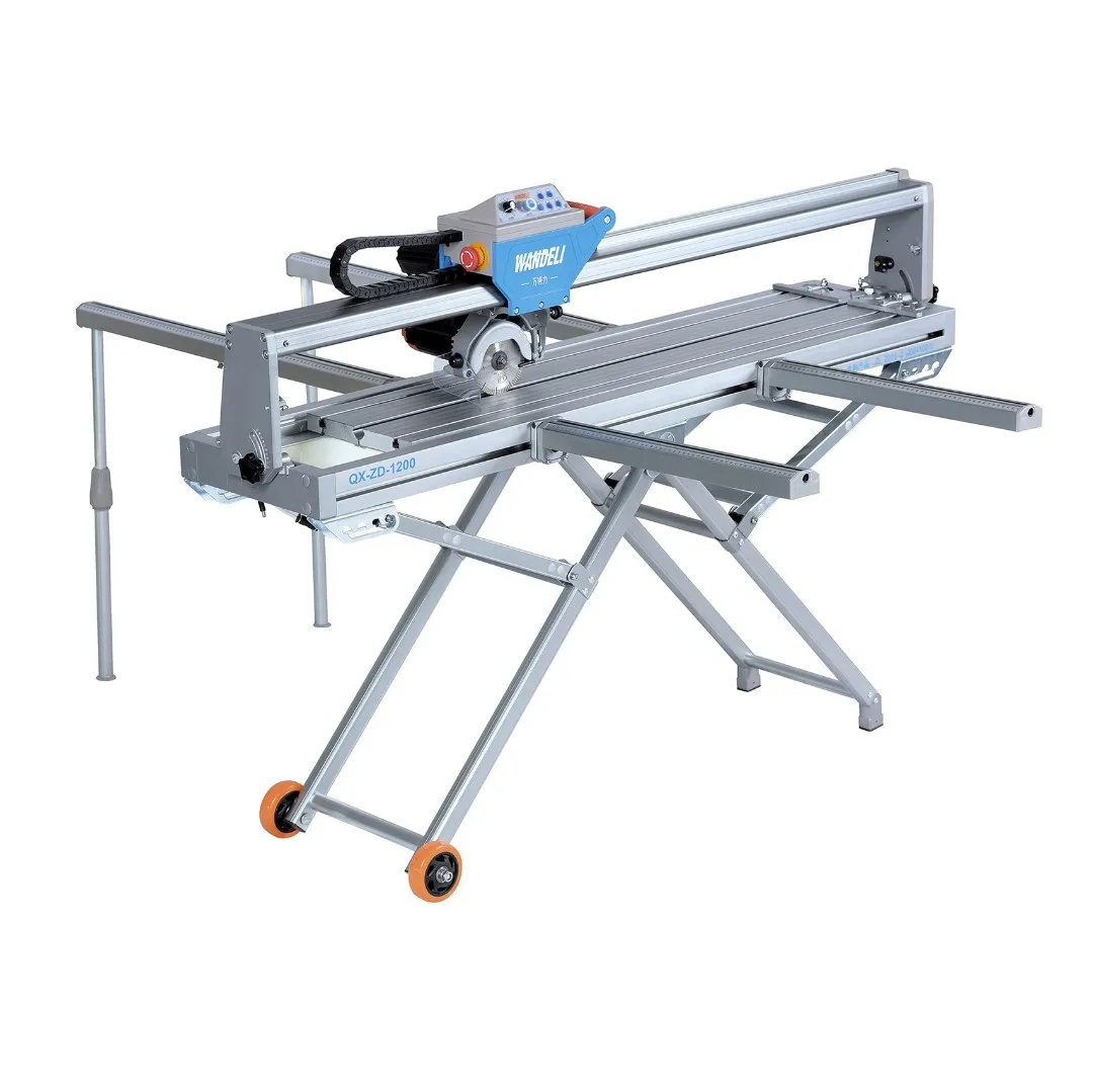 

Wandeli QX-ZD-1200 automatic marble tile stone cutting machine, portable stone cutting machine