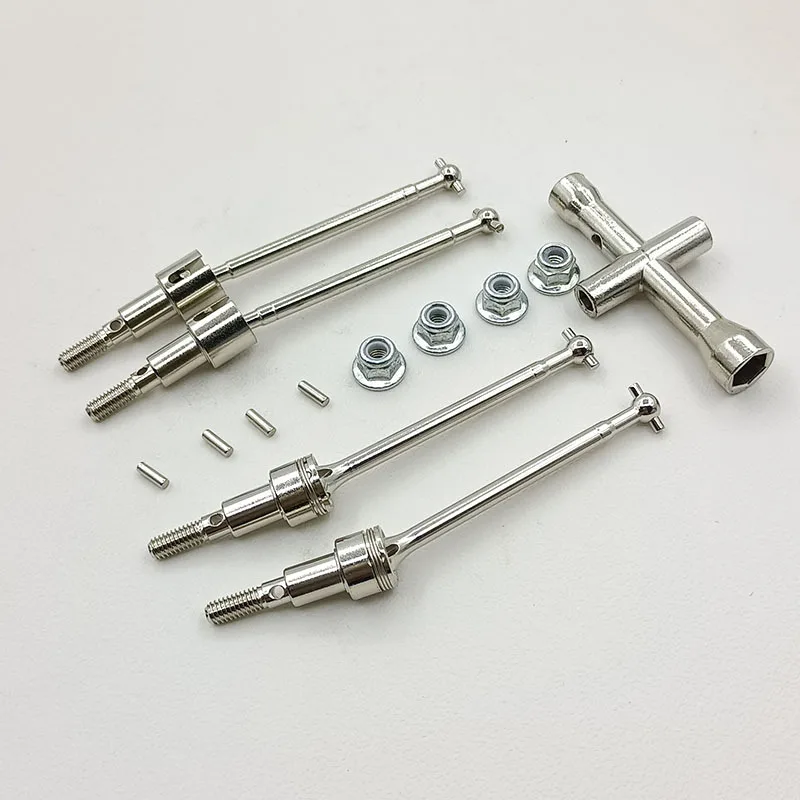 Accessoires voor SCY16101PRO 16102PRO 16103PRO 16201PRO RC Auto Borstelloze versie JJRC Q130B Borstelloze metalen accessoires Onderdelen