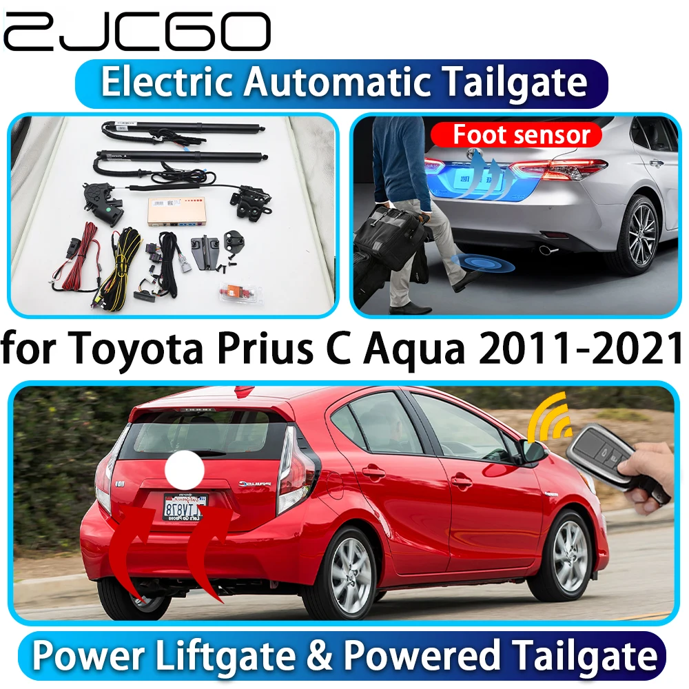 

ZJCGO for Toyota Prius C Aqua 2011-2021 OEM Automatic Power Liftgate Powered Tailgate Intelligent Mute Trunk Lift Control Kit
