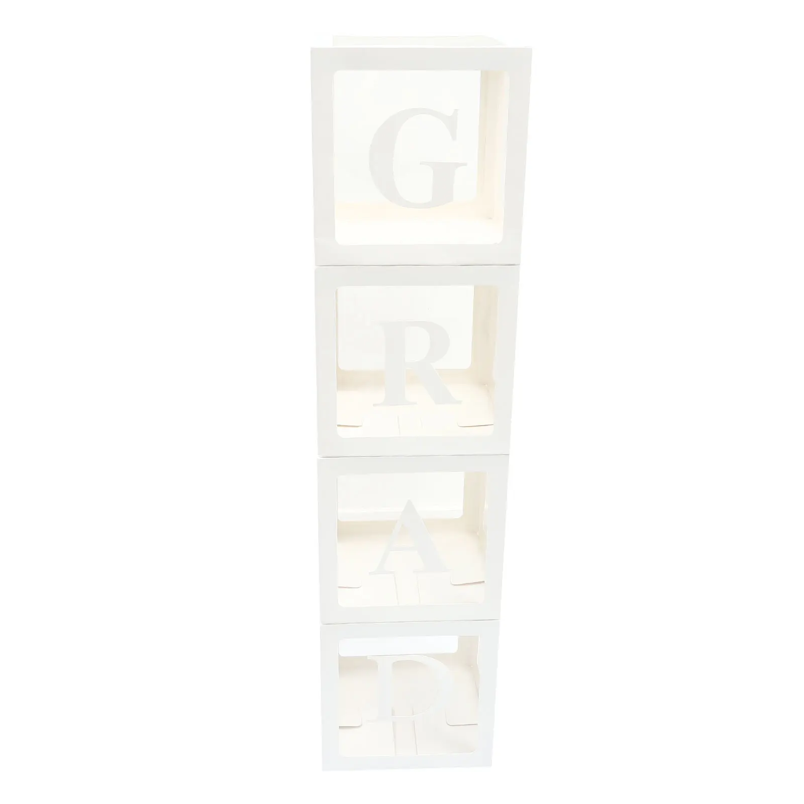 

4pcs Surprise Balloon Box Graduation Party Decorations Paper Compact Photo Props Ornamental Cases Balloons Background
