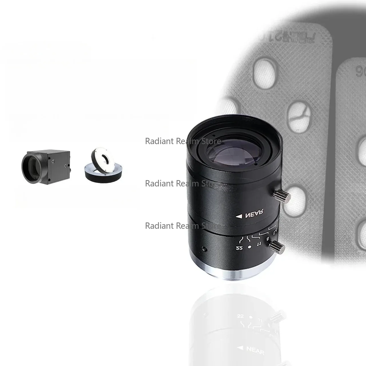 

Industrial 1/1.8'' 5MP FA Lens with 50mm Focal Length for Machine Vision and Detect Inspection Lenses