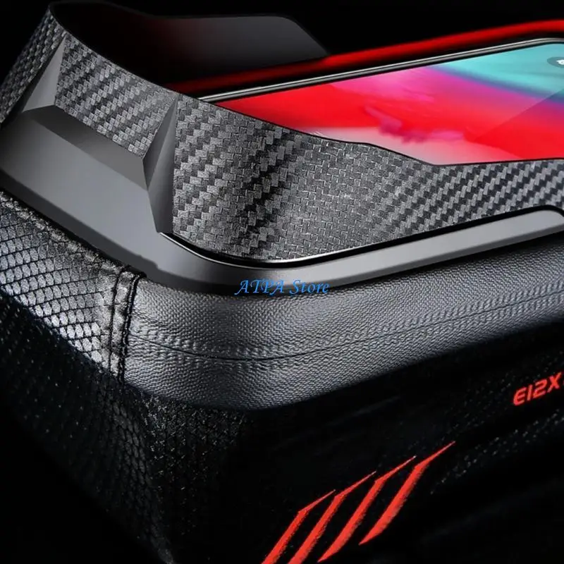 U13C Multifunctional Bike Frame Bag Weatherproofed Bike Storage Bag With Touchscreens