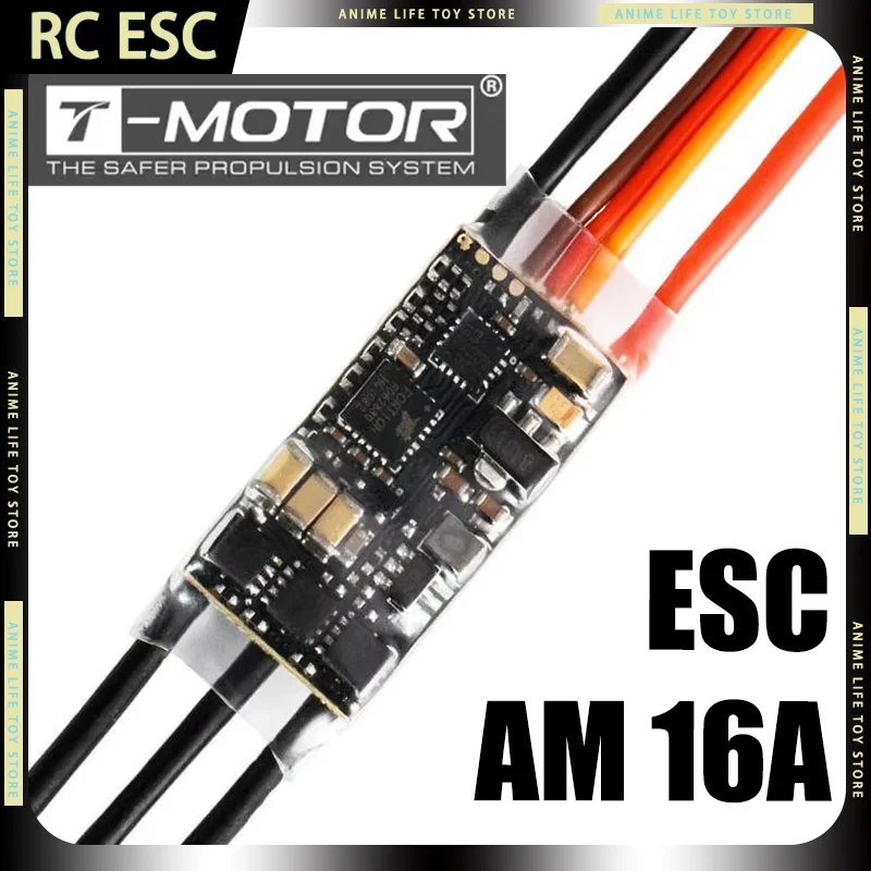 

T-Motor AM 16A 2-4S ESC RC AirPlane Electronic Speed Controller Fixed Wing T-HOBBY 3d 4d Support Oneshot For FPV DIY Parts