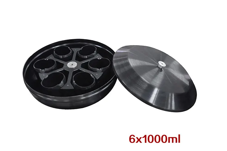 6 × 1000 مل جهاز طرد مركزي للبنك قائم على الأرض 6000 دورة في الدقيقة فصل 6000 مل جهاز طرد مركزي مبرد