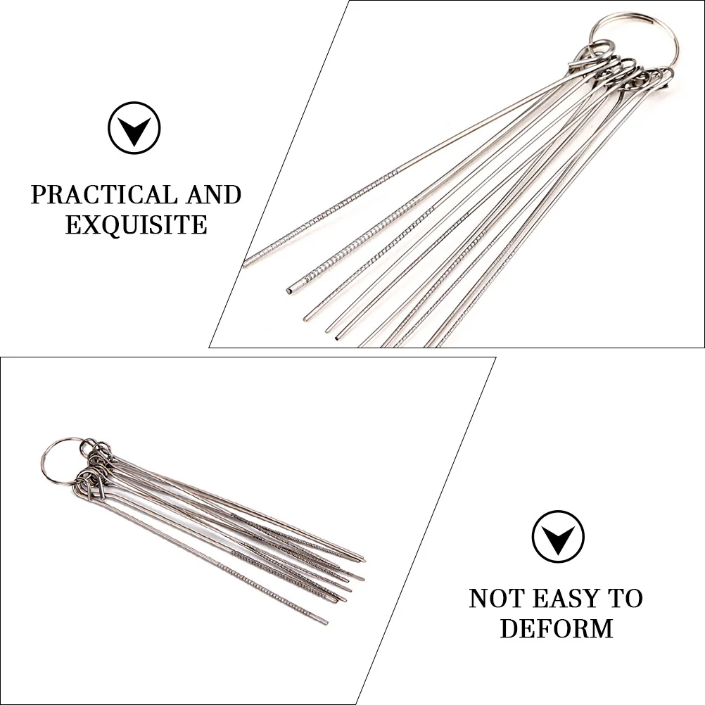 ملف شق صامولة الجيتار 10 مواصفات أداة إصلاح Luthier لصيانة الجيتار الصوتي الكهربائي الحنق الميلا التتويج #6