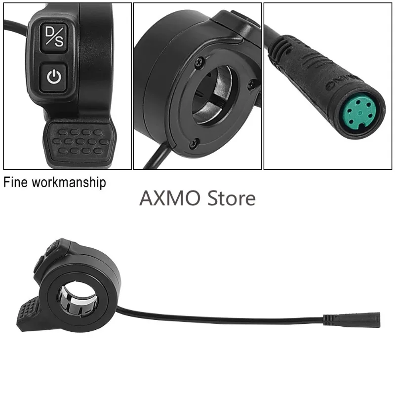 

Пальцевой ускоритель для электронного скутера Kukirin G2 Master, аксессуары для электрического скутера, дроссельная заслонка для большого пальца, 5-контактная зеленая розетка