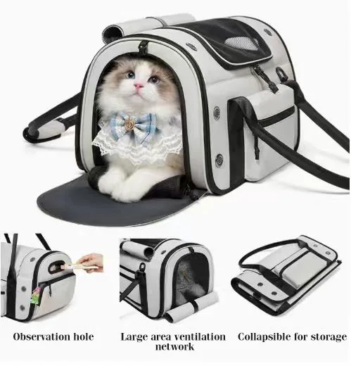 Quality Collapsible Airline Approved Pet Carrier for Cat Soft Sided