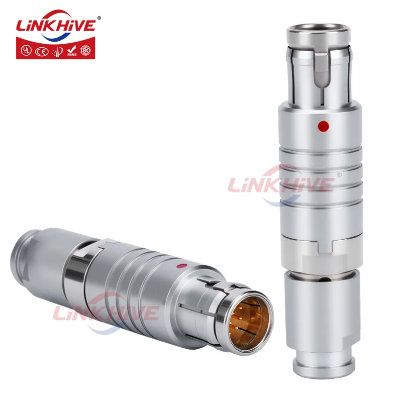 

CompatIble with ODU MINI-SNAP S4 Waterproof Plug 0B 1B 2B 3B 2 3 4 5 6 7 8 9 10 12 14 16 18 20 26 30 32 Pin Push-Pull Connector