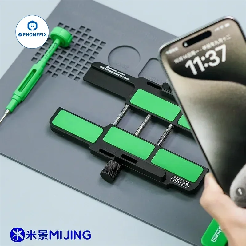 Mijing SR-22 Adjustable Mobile Phone Disassemble Fixture LCD /Back Cover Glass/Motherboard Repair Fixed Clamping Fixutre Tools