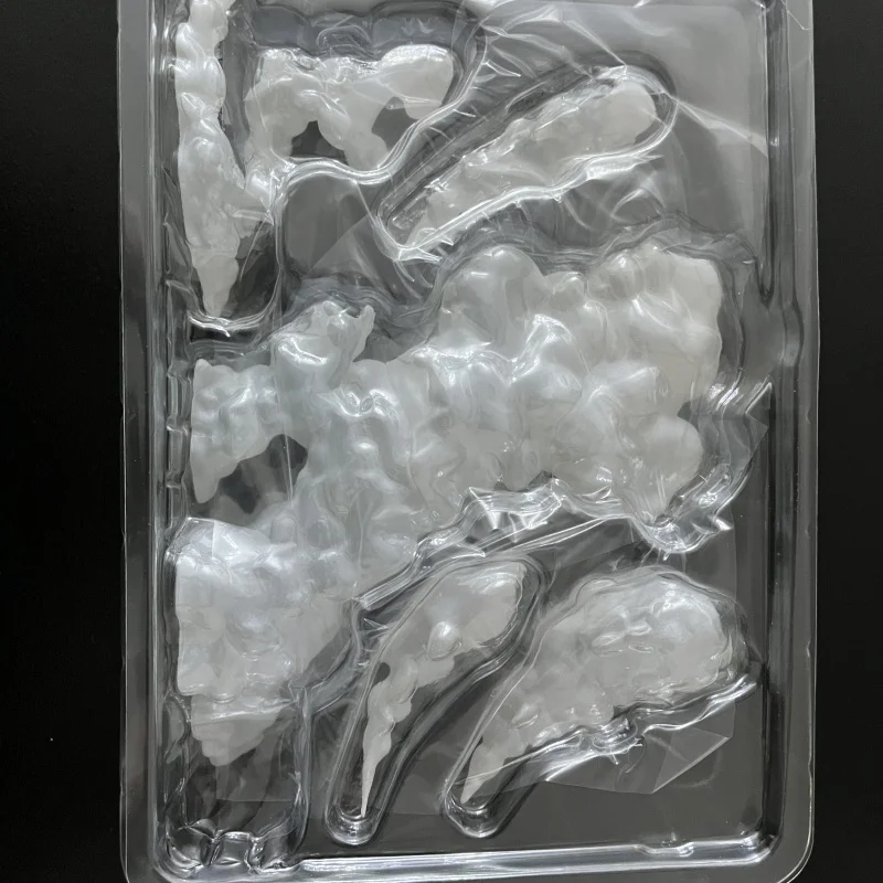 سلسلة جديدة قطعة تأثير الدخان باللون الأبيض. مجموعة شخصيات الرسوم المتحركة نموذج Ko ملحقات التصوير الفوتوغرافي المخصصة