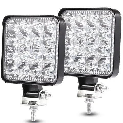 12V 48W Square LED Work Light