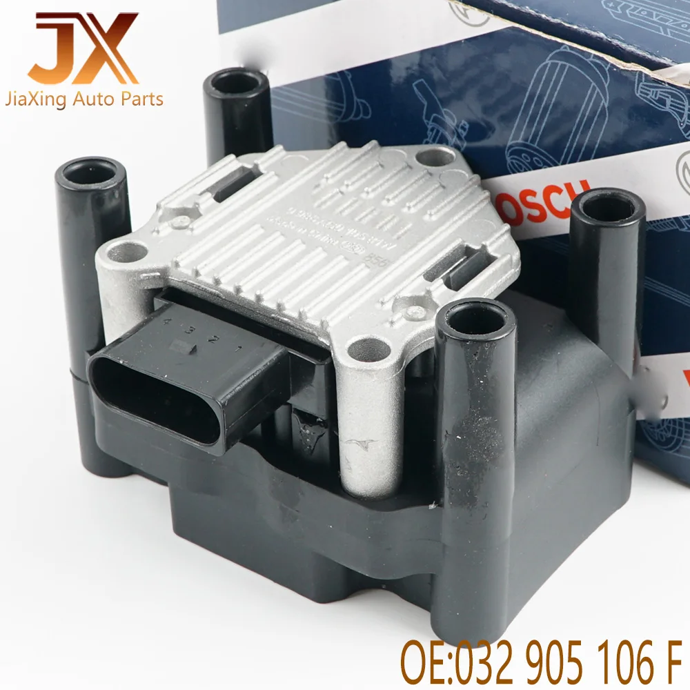

032 905 106 Ignition Coil Pack 0986AG0105 For Jetta Passat Polo Bora Gol A1 A2 A3 A4 Caddy Beetle 032905106 032 905 106 B E F D