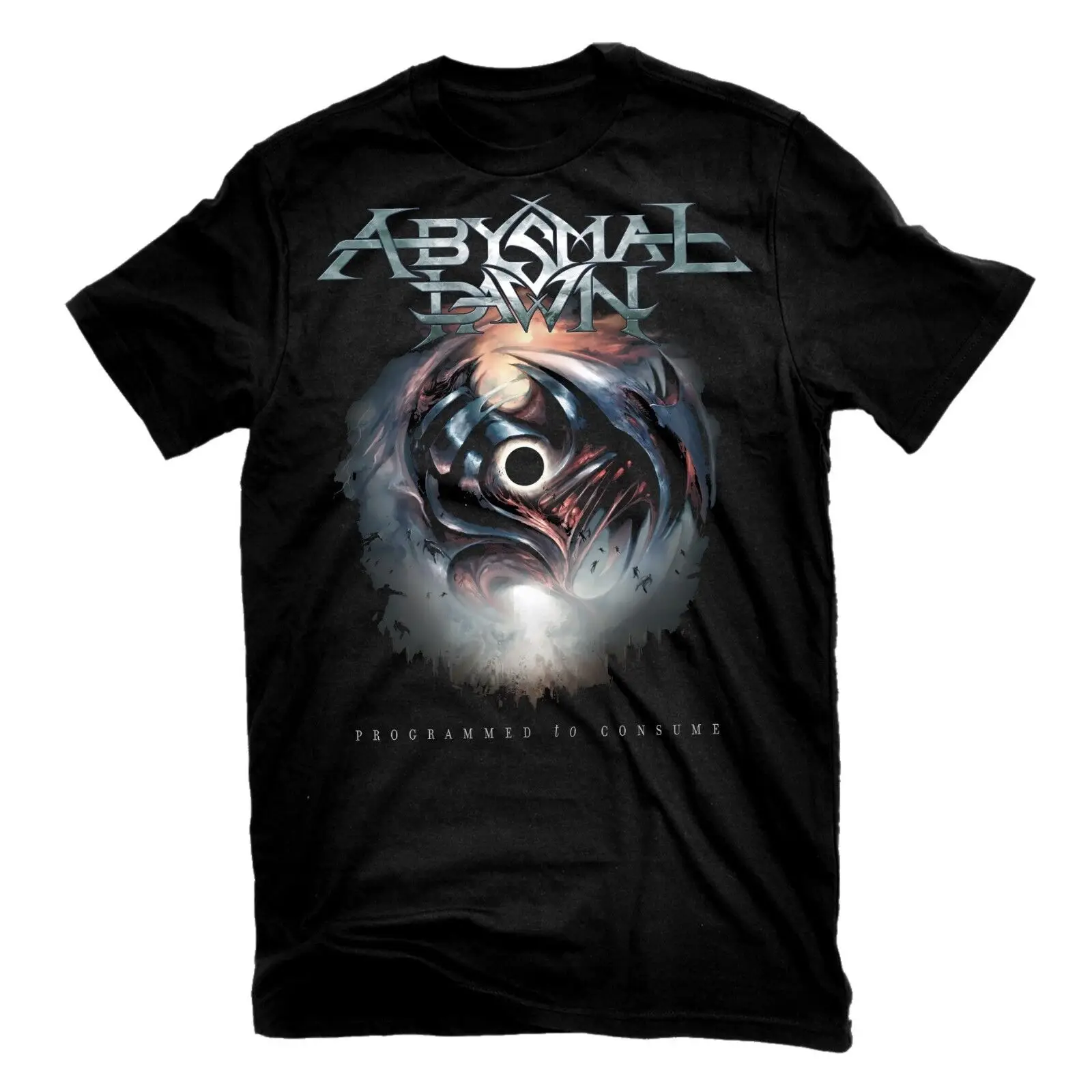 ABYSMAL DAWN Programmed To Consume T Shirt NEW Relapse Records TS3038 long or short sleeves