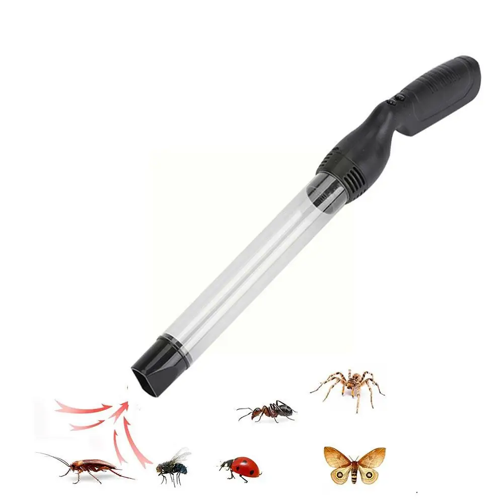 LED Insect Suction Trap Catcher Fly Bugs Insect Killer Safety Insecticidal Repellent Lamp Spider Littel Vacuum Pest Sucker D7E3