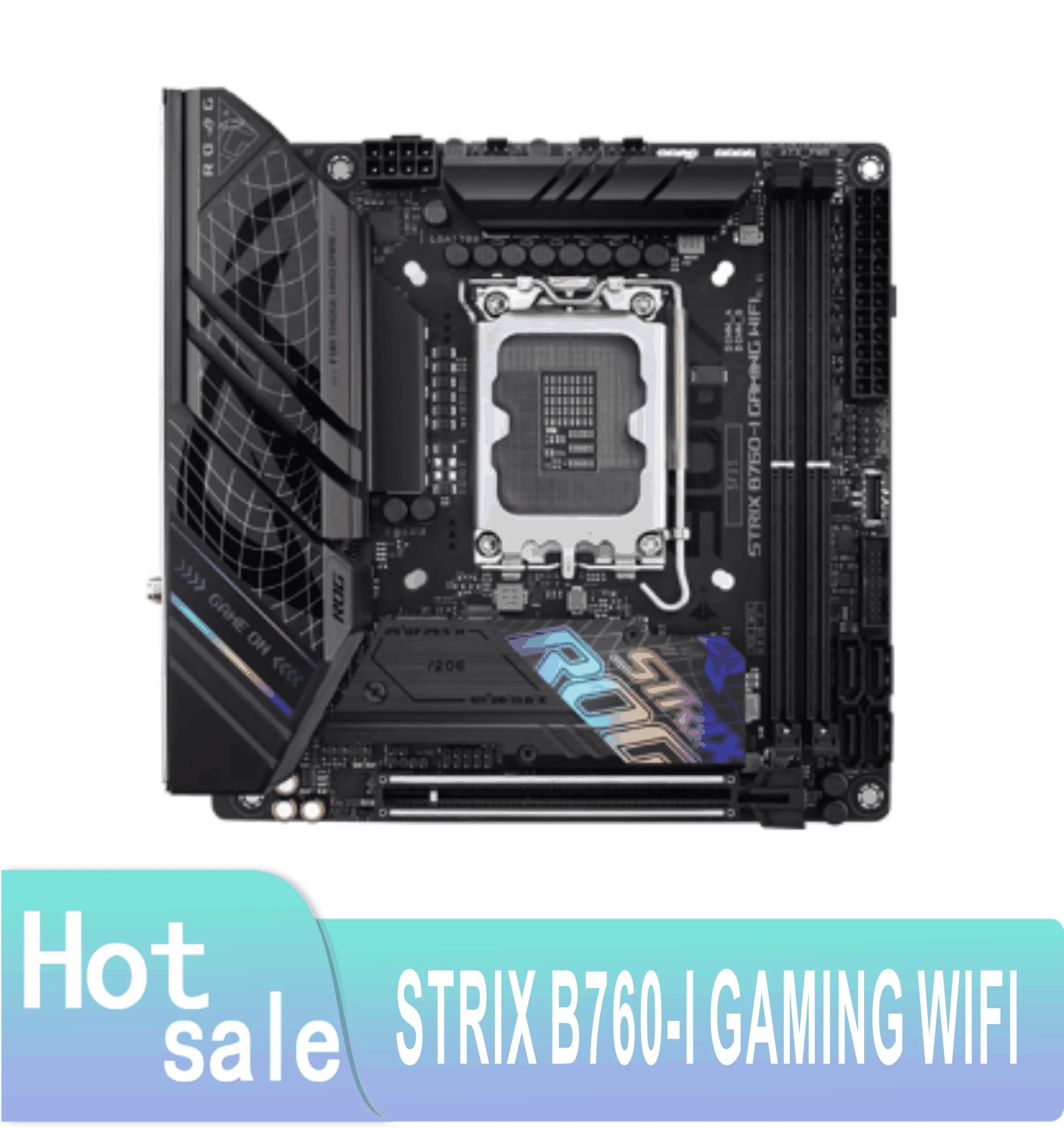 STRIX B760-I GAMING WIFI LGA 1700 DDR5 Original Support 12300F 12400