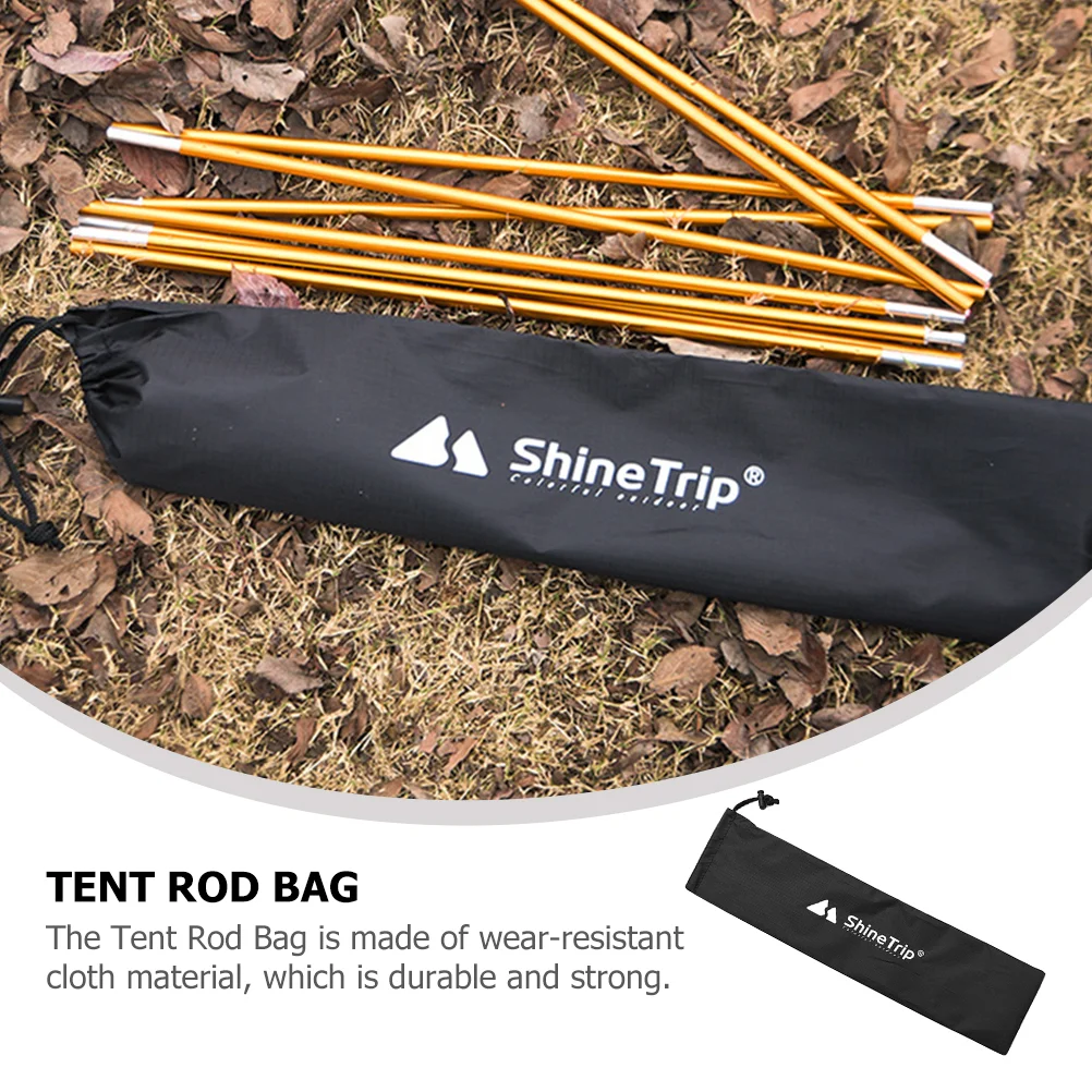 Tent Rod Storage Bag Tents Portable Fishing Pole Packing Carrying Bags Outdoor Pouch Tarpaulin